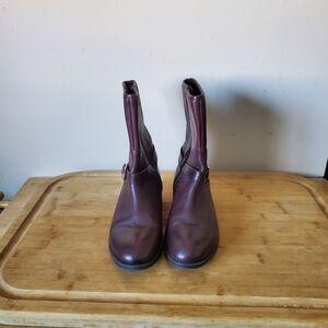 Ralph Lauren Brown Ankle Boots